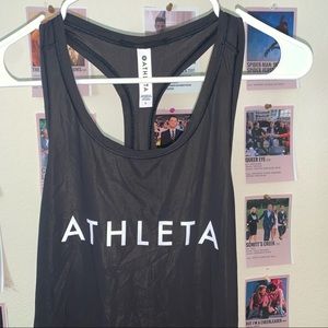 ATHLETA logo tank top